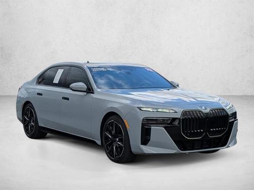 Gray Metallic 2025 BMW 760 760i xDrive