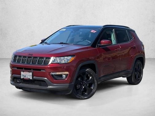 Velvet Red Pearlcoat 2021 Jeep Compass Altitude