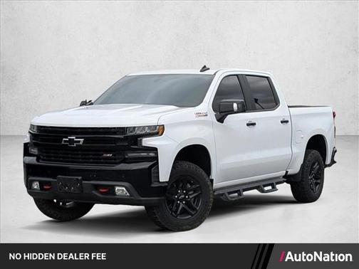 Summit White 2019 Chevrolet Silverado 1500 LT Trail Boss Truck