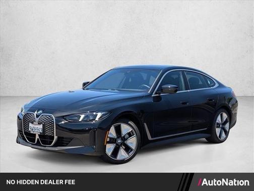 Black Sapphire Metallic 2025 BMW i4 Gran Coupe xDrive40