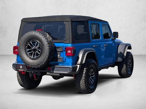 Hydro Blue Pearlcoat 2024 Jeep Wrangler Rubicon