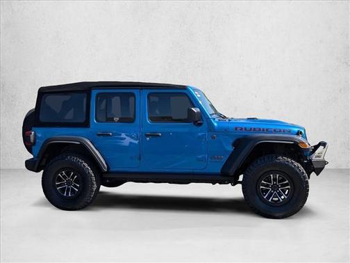 Hydro Blue Pearlcoat 2024 Jeep Wrangler Rubicon