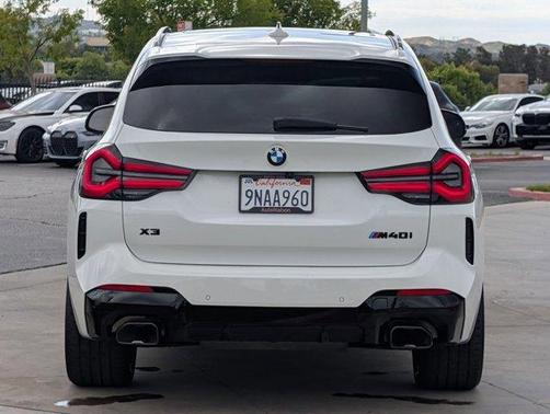 Alpine White 2024 BMW X3 M40i