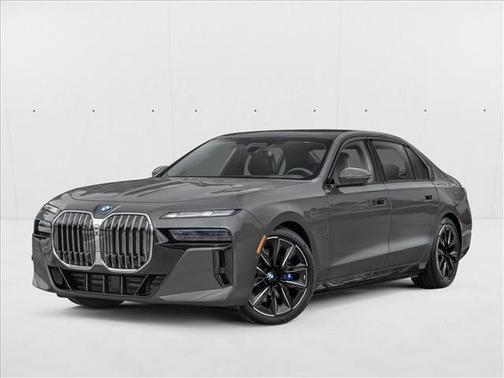 Gray Metallic 2026 BMW 750e xDrive