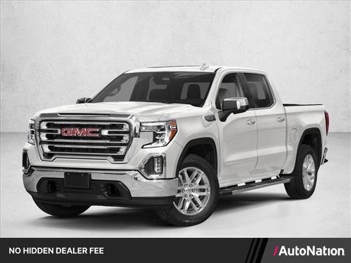 Summit White 2021 GMC Sierra 1500 SLT