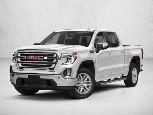 Summit White 2021 GMC Sierra 1500 SLT