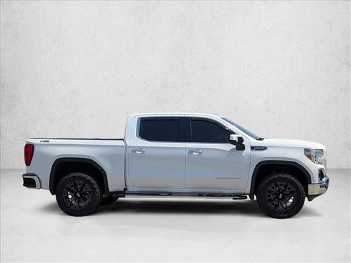 Summit White 2021 GMC Sierra 1500 SLT
