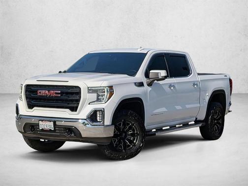 Summit White 2021 GMC Sierra 1500 SLT