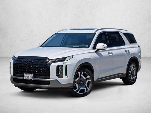 Hyper White 2025 Hyundai PALISADE Limited