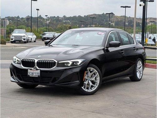 Jet Black 2025 BMW 330 i