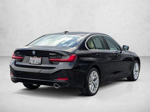 Jet Black 2025 BMW 330 i xDrive
