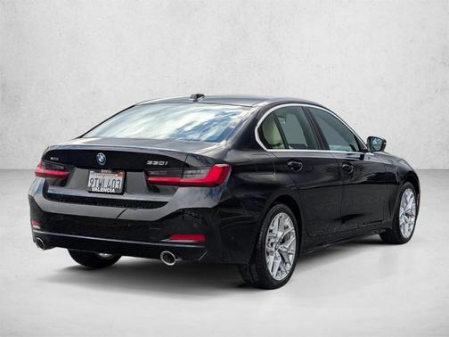 Jet Black 2025 BMW 330 i xDrive