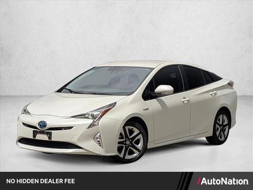 Blizzard Pearl 2017 Toyota Prius Three Touring