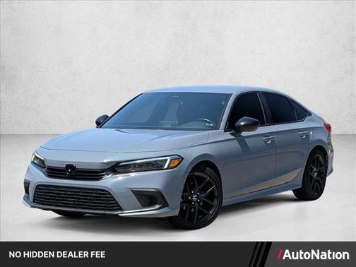 Gray 2023 Honda Civic Sport