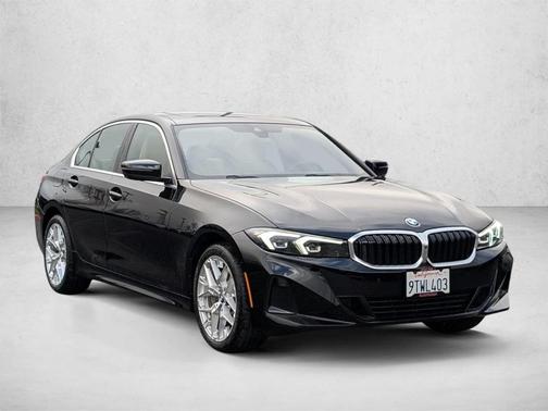 Jet Black 2025 BMW 330 i xDrive