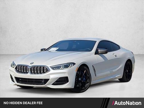 Mineral White Metallic 2023 BMW 840 i