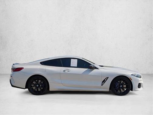 Mineral White Metallic 2023 BMW 840 i