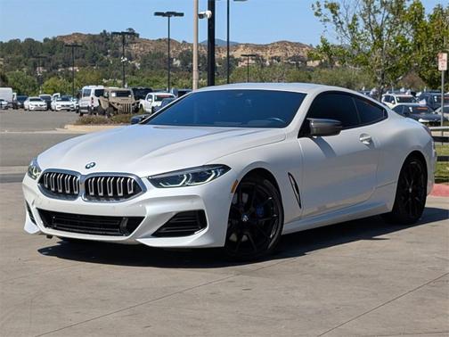 Mineral White Metallic 2023 BMW 840 i