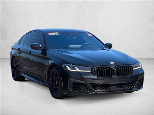Black Sapphire Metallic 2023 BMW M550 i xDrive