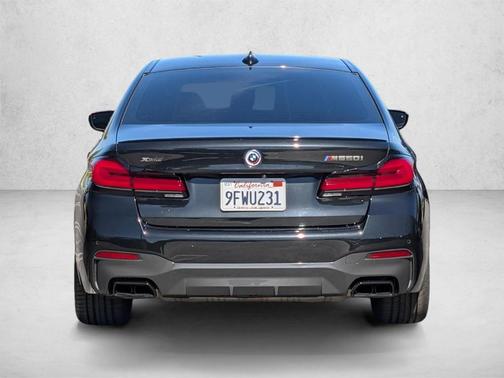 Black Sapphire Metallic 2023 BMW M550 i xDrive