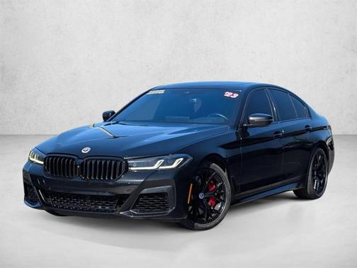Black Sapphire Metallic 2023 BMW M550 i xDrive