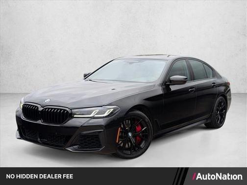 Black Sapphire Metallic 2023 BMW M550 i xDrive