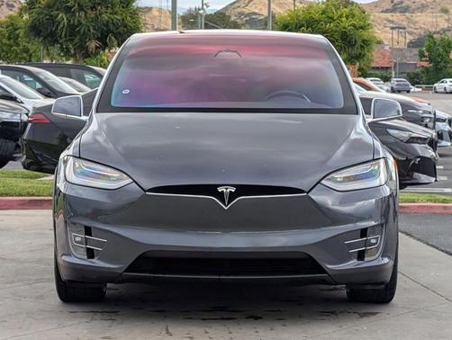 Midnight Silver Metallic 2020 Tesla Model X Long Range Plus