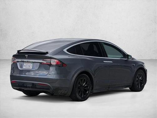 Midnight Silver Metallic 2020 Tesla Model X Long Range Plus