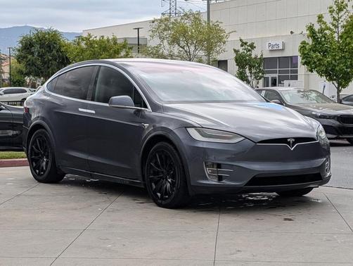 Midnight Silver Metallic 2020 Tesla Model X Long Range Plus