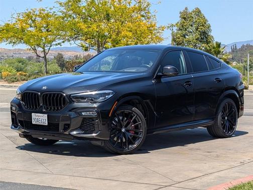 Black Sapphire Metallic 2021 BMW X6 sDrive40i