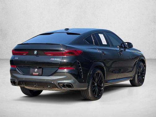 Black Sapphire Metallic 2025 BMW X6 M60i