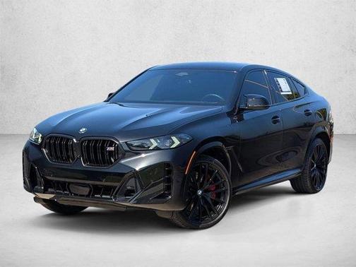 Black Sapphire Metallic 2025 BMW X6 M60i