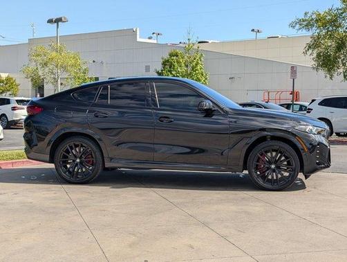 Black Sapphire Metallic 2025 BMW X6 M60i