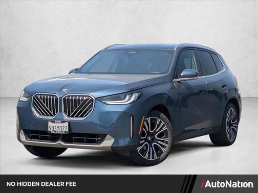 Arctic Race Blue Metallic 2025 BMW X3 30 xDrive
