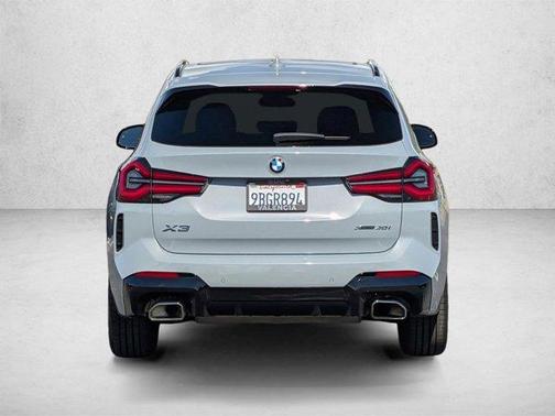 Gray Metallic 2022 BMW X3 xDrive30i