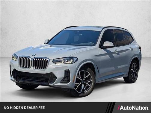 Gray Metallic 2022 BMW X3 xDrive30i