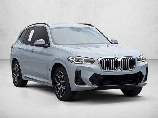 Gray Metallic 2022 BMW X3 xDrive30i