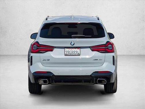 Gray Metallic 2022 BMW X3 xDrive30i