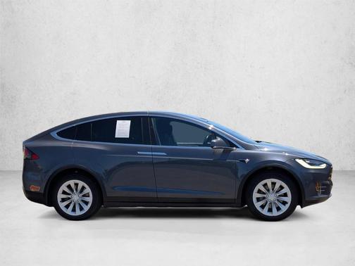 Silver Gray 2020 Tesla Model X Long Range Plus