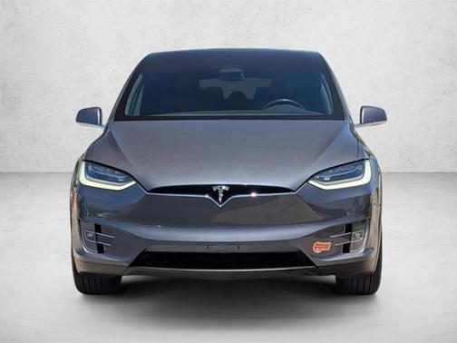 Silver Gray 2020 Tesla Model X Long Range Plus