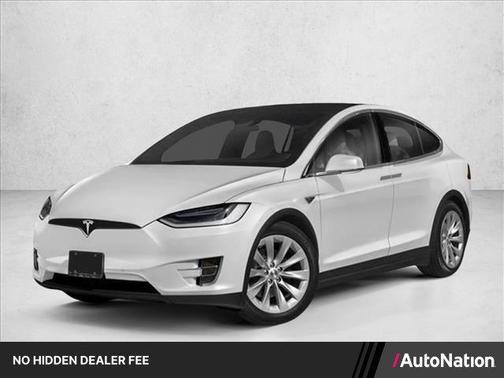 Silver Gray 2020 Tesla Model X Long Range Plus