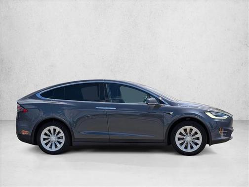 Silver Gray 2020 Tesla Model X Long Range Plus