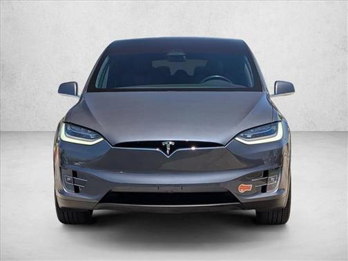 Silver Gray 2020 Tesla Model X Long Range Plus