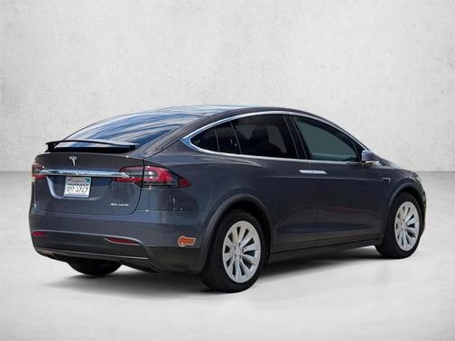 Silver Gray 2020 Tesla Model X Long Range Plus
