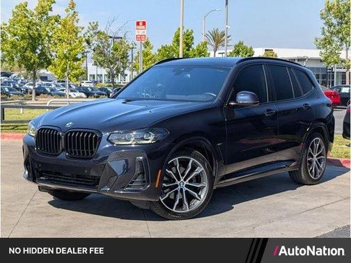 Carbon Black Metallic 2023 BMW X3 sDrive30i