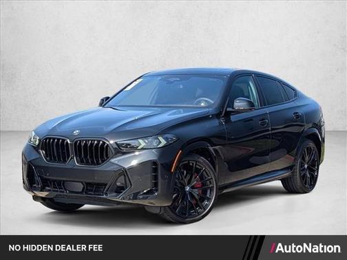 Black Sapphire Metallic 2026 BMW X6 xDrive40i