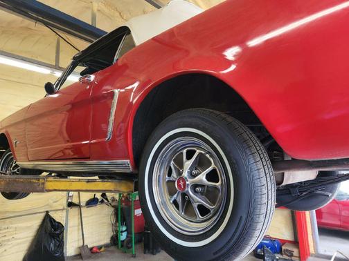 Candy Apple Red 1965 Ford Mustang Base