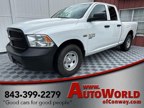 Bright White Clearcoat 2019 RAM 1500 Tradesman