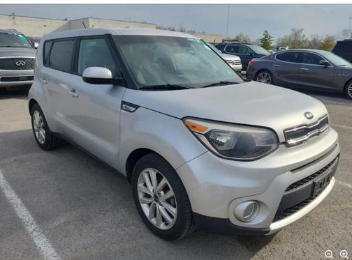 Bright Silver 2018 Kia Soul +
