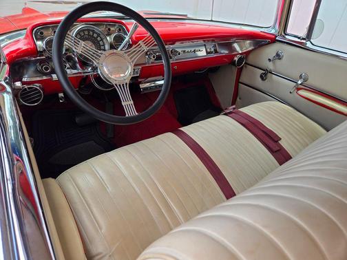 Orange 1957 Chevrolet Bel Air Base